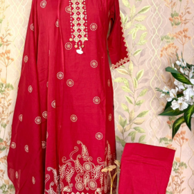 Home Pink long kurti set